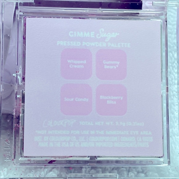 COLOURPOP GIMME SUGAR EYESHADOW QUAD PALETTE Boutique UNTOUCHED NWT ICE CREAM - Picture 6 of 7